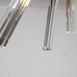 Suspension Sputnik en verre de Murano, Italie.