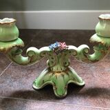 Pair of dabbling candlesticks