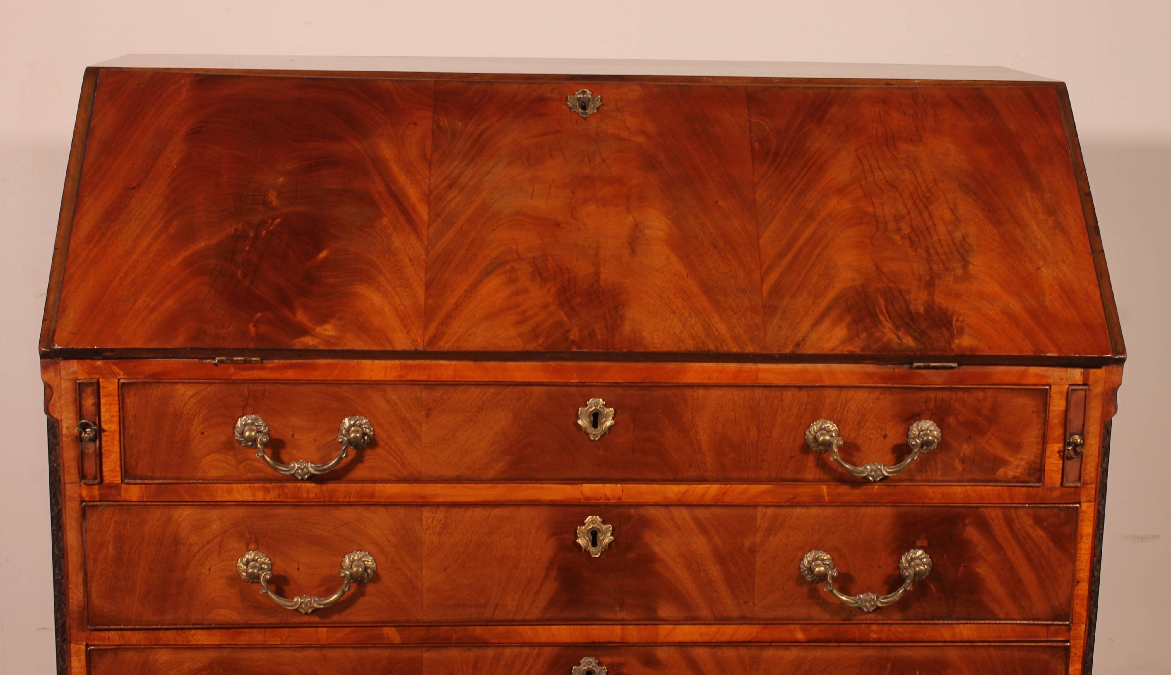 18th century period mahogany secretary