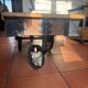 Table basse de style industriel