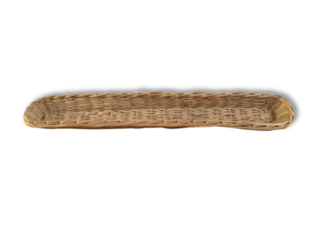 Panière de boulanger en osier
