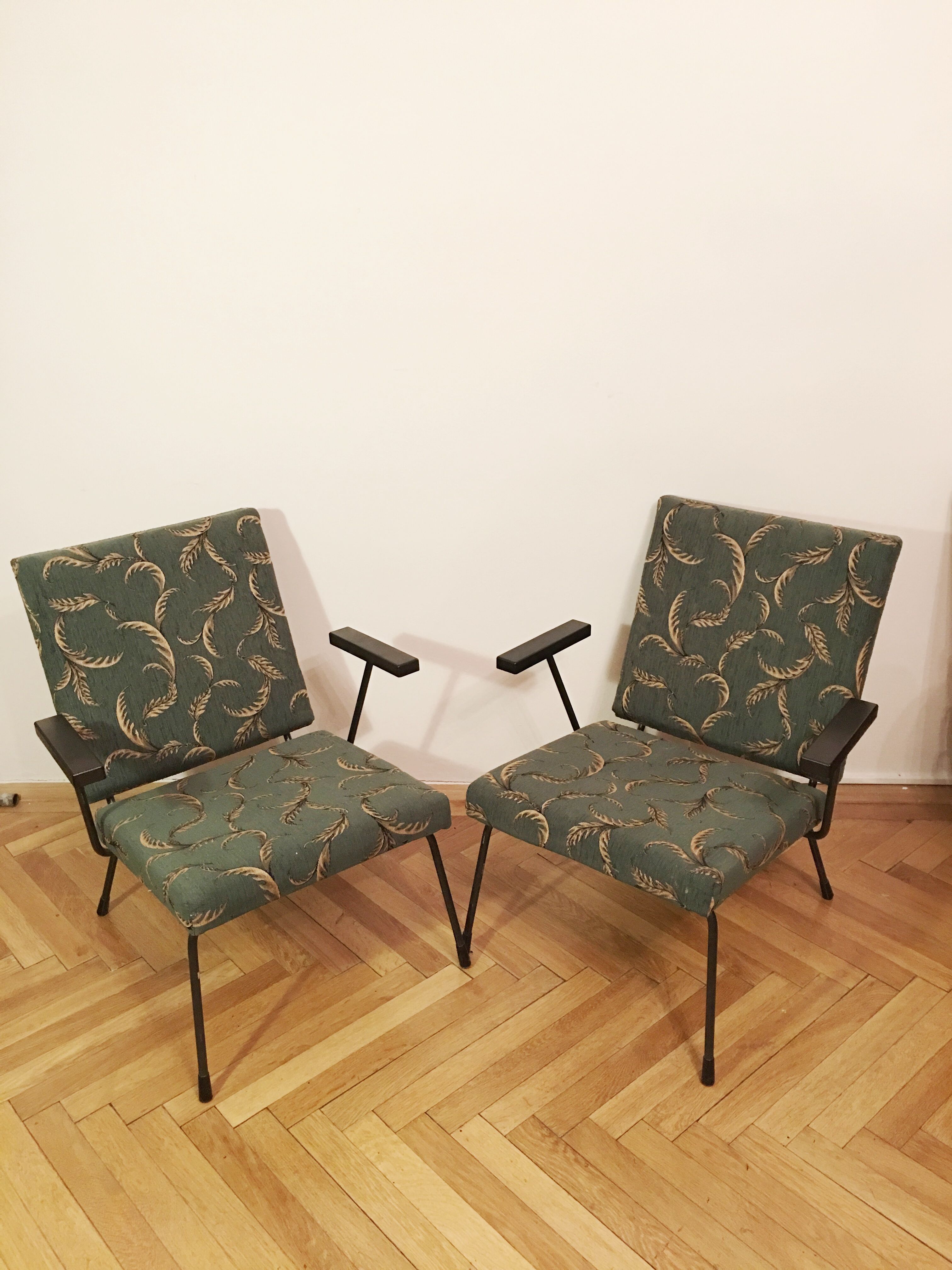 415 /1401 armchairs by Wim Rietveld for Gispen, 1950