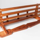 60's coat rack in solid beech