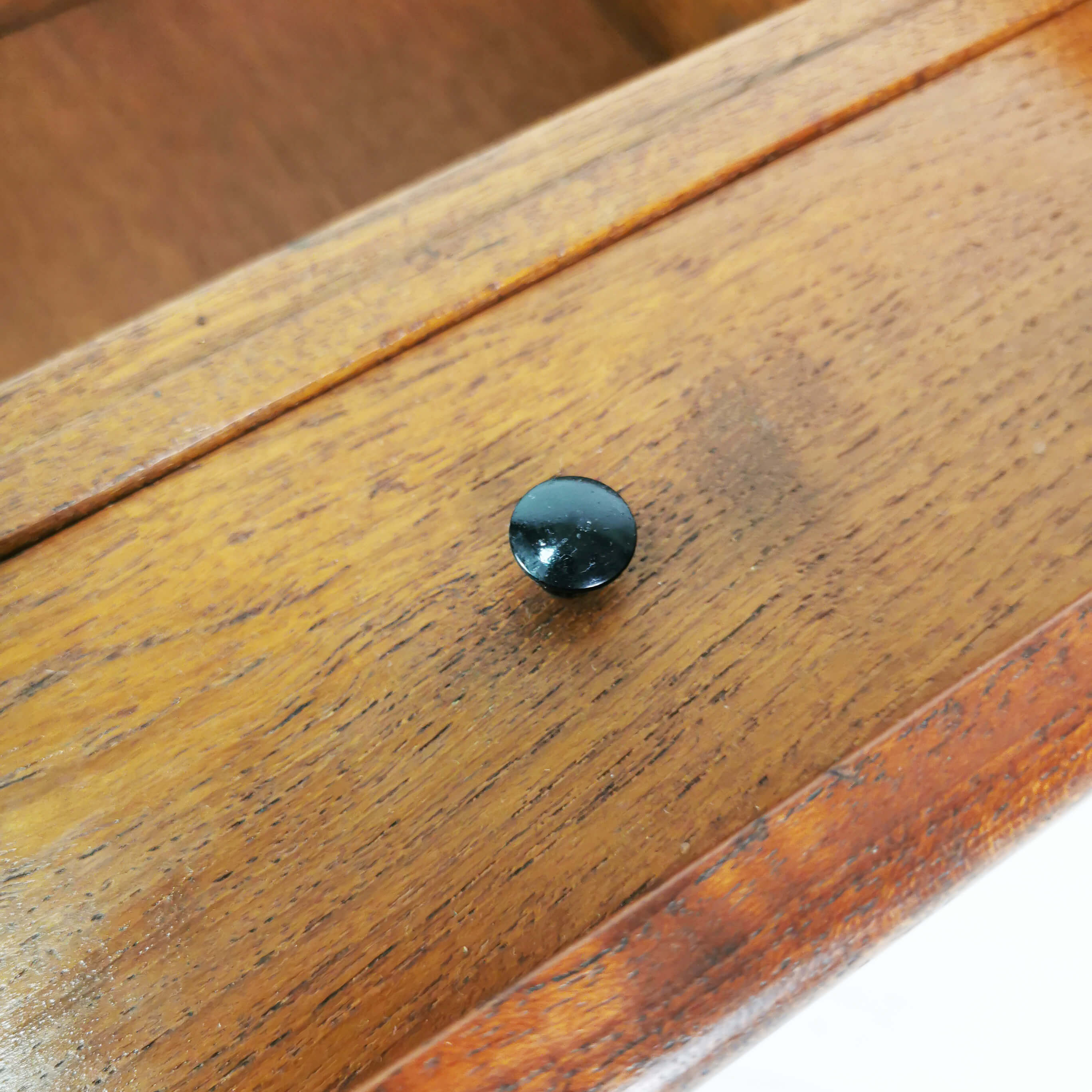 Minimalist teak wall cabinet, Denmark, 1960s