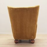 Mustard armchair, Scandinavian design, production: Denmark