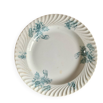 Plate Petrus Regout Whitsun Flower