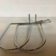 Metal bookends pair
