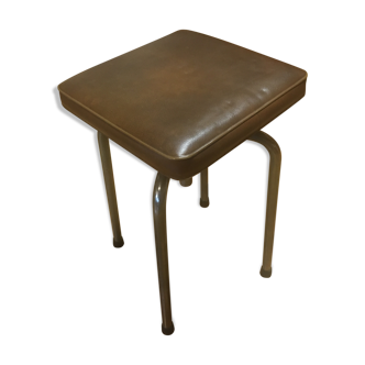 Stool in leatherette