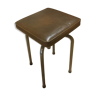 Stool in leatherette