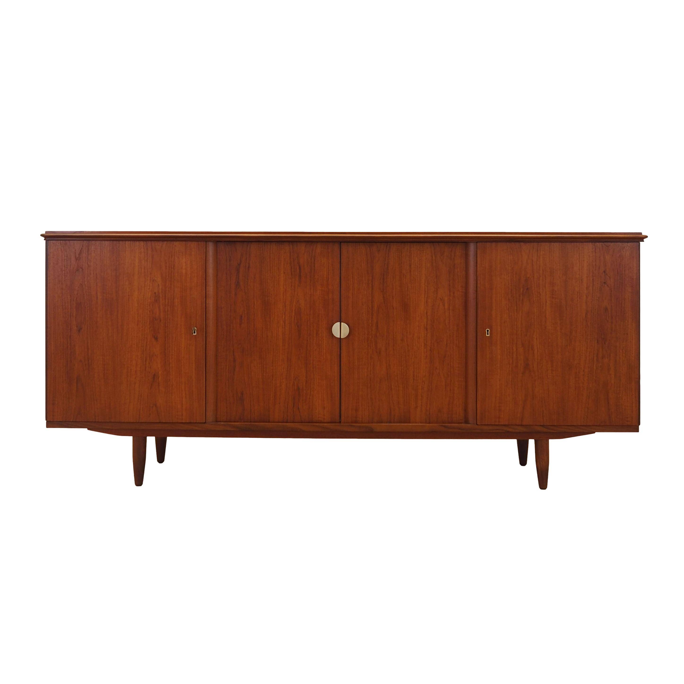 Teak sideboard, Danish design, 1970s, manufactured in Denmark
