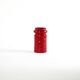 Red ceramic vase, German design, 1960s, made in West Germany