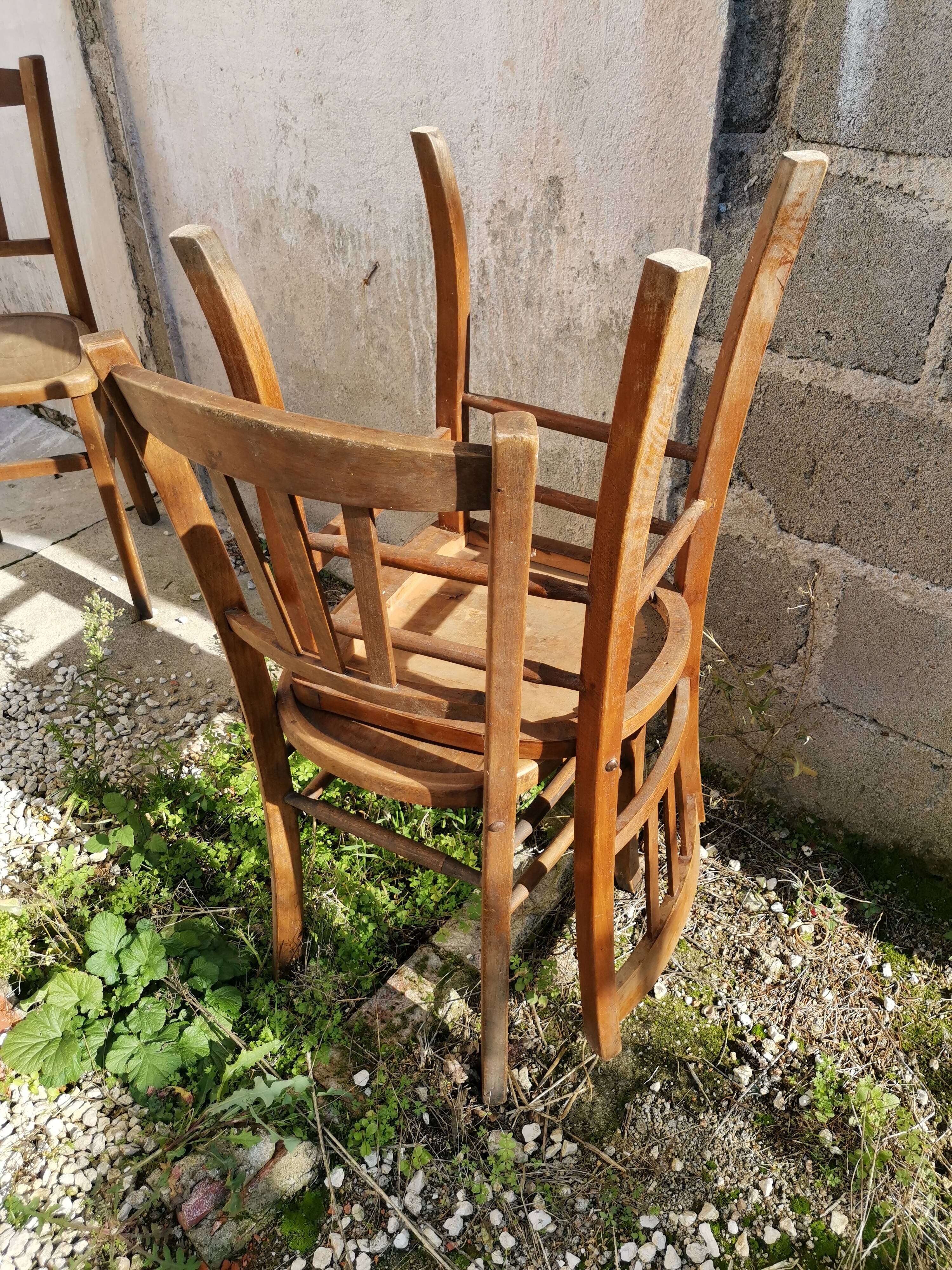 Lot "bistro café chairs
