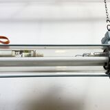 Industrial East German Fluorescent Tube Light From Leuchtenbau Wittenberg, 1980s