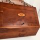 Donkey back secretary in English marquetry 1900s