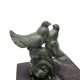 Vintage French Bookends With Doves, 1950s
