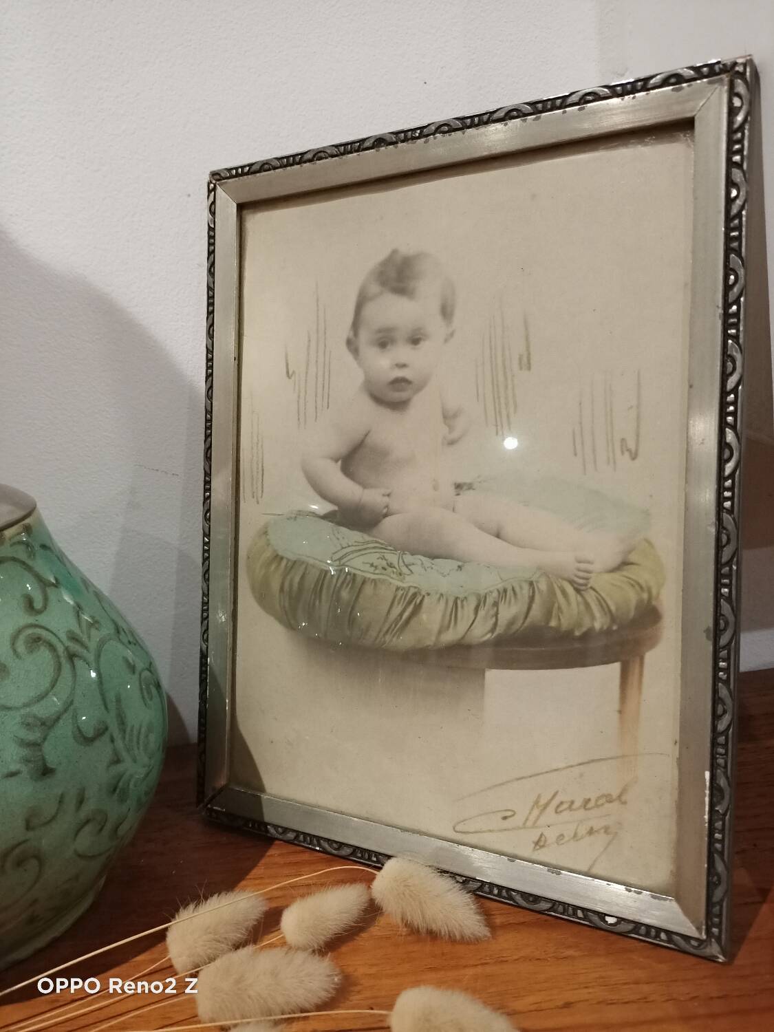 Art-deco photo frame