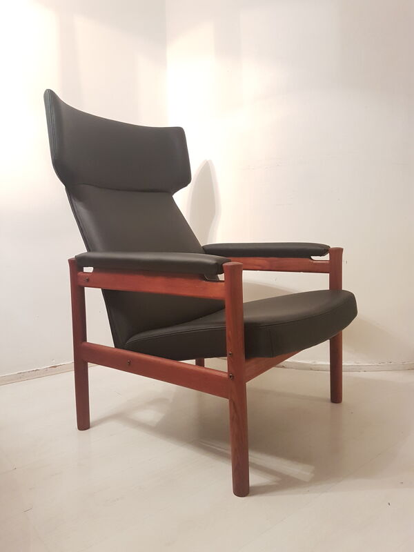 Fauteuil par Hansen, Soren pour Fritz Hansen, années 1960