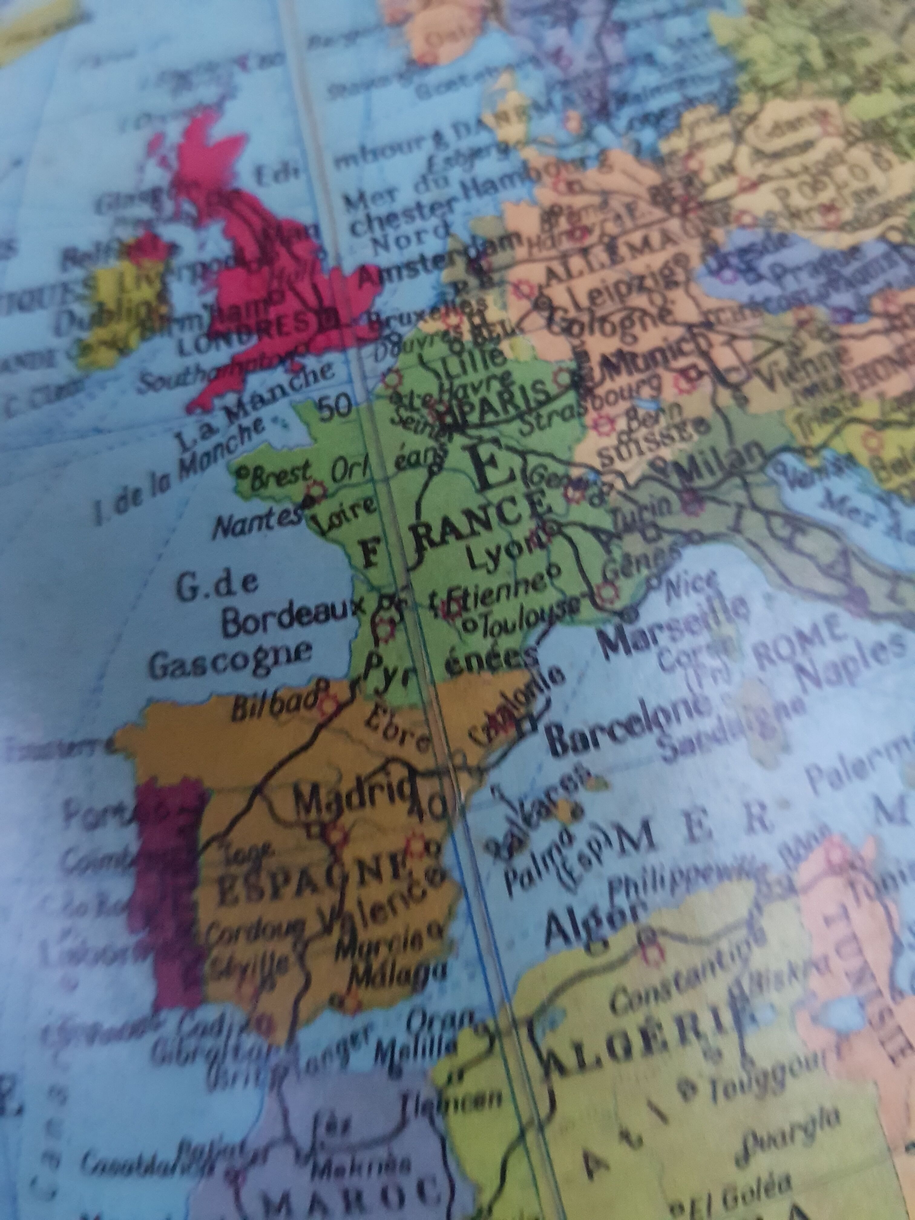 Mappemonde Cartes Taride Paris