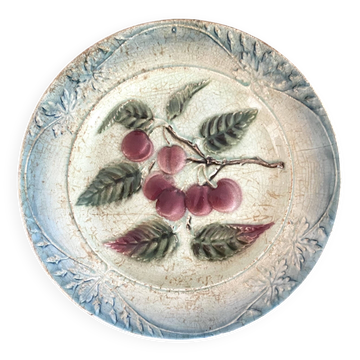 Plate of St Amand cherry slip