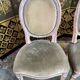 4 chaises médaillons louis xvi 19eme
