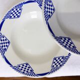 4 deep plates from Moulin des Loups et Hamage, Pantin model 211233