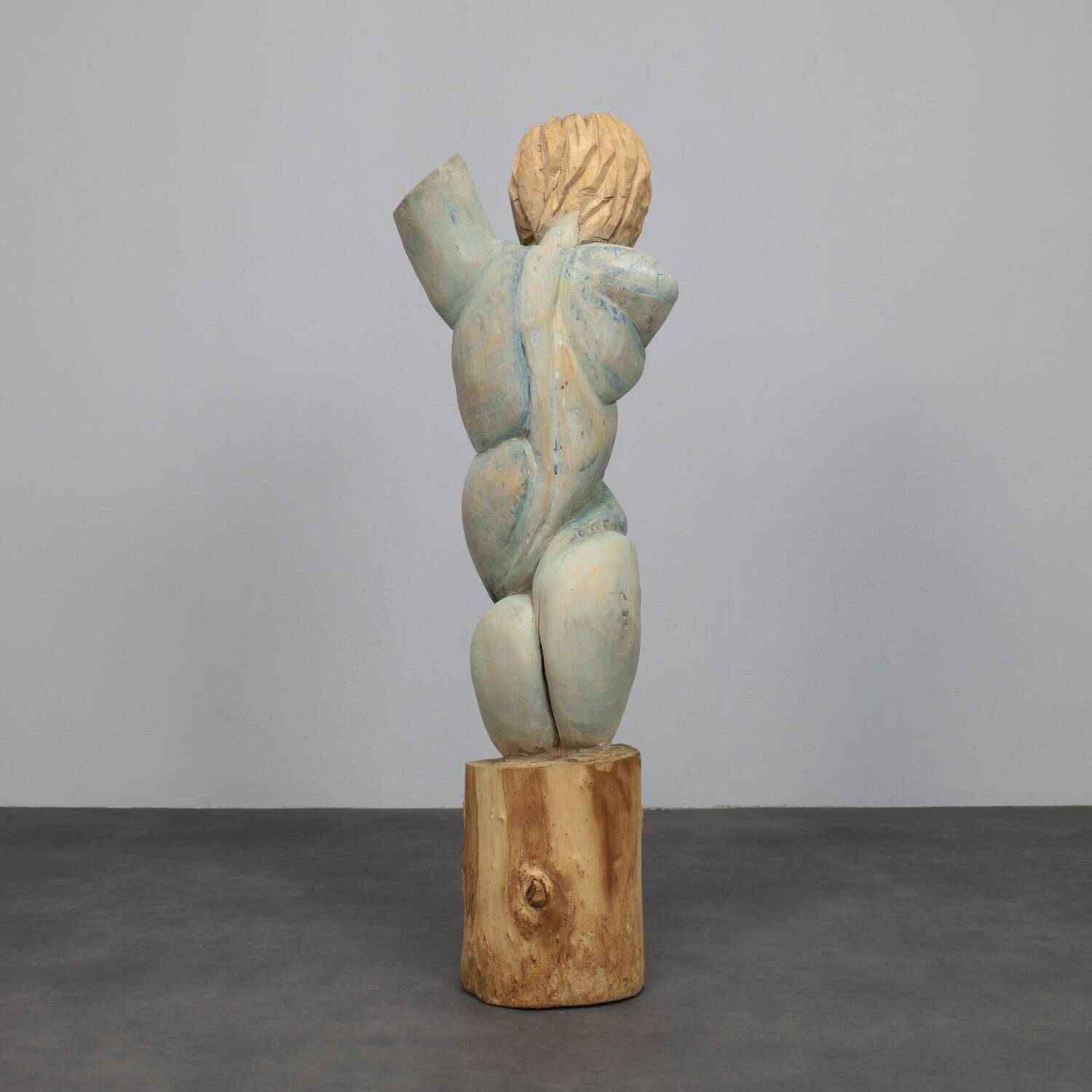 Carved wood sculpture by Tom de Munk-Kerkmeer, Australia, 1990s