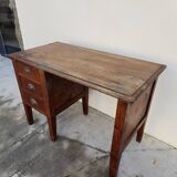 Bureau en chêne massif époque 1900