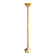 Golden metal floor lamp
