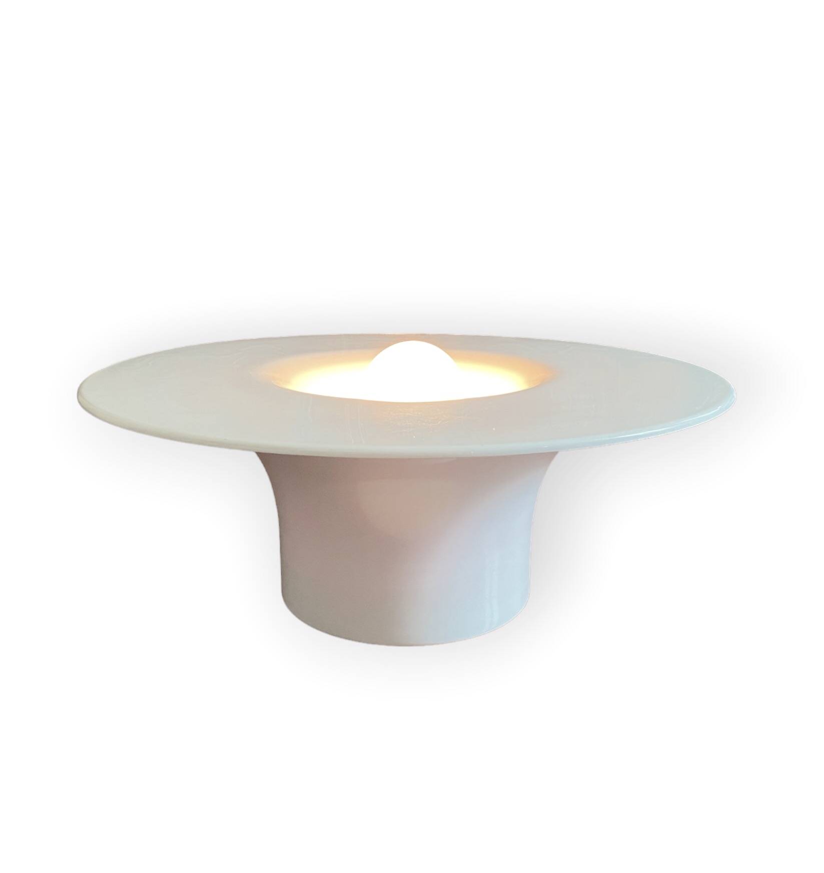 Space age floor / table lamp style Mangiarotti Italy 1960s