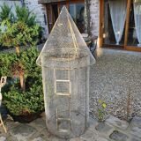 Old wrought iron aviary