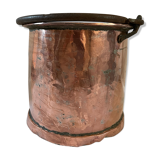 Red copper cauldron
