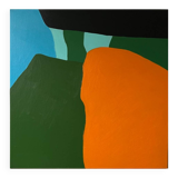 Abstract on canvas 50x50cm signed Bodasca