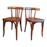 Pair of bistro chairs