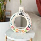 Asli Amazigh Tafoukt artisanal vase