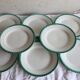8 assiettes à dessert Galvani Italy