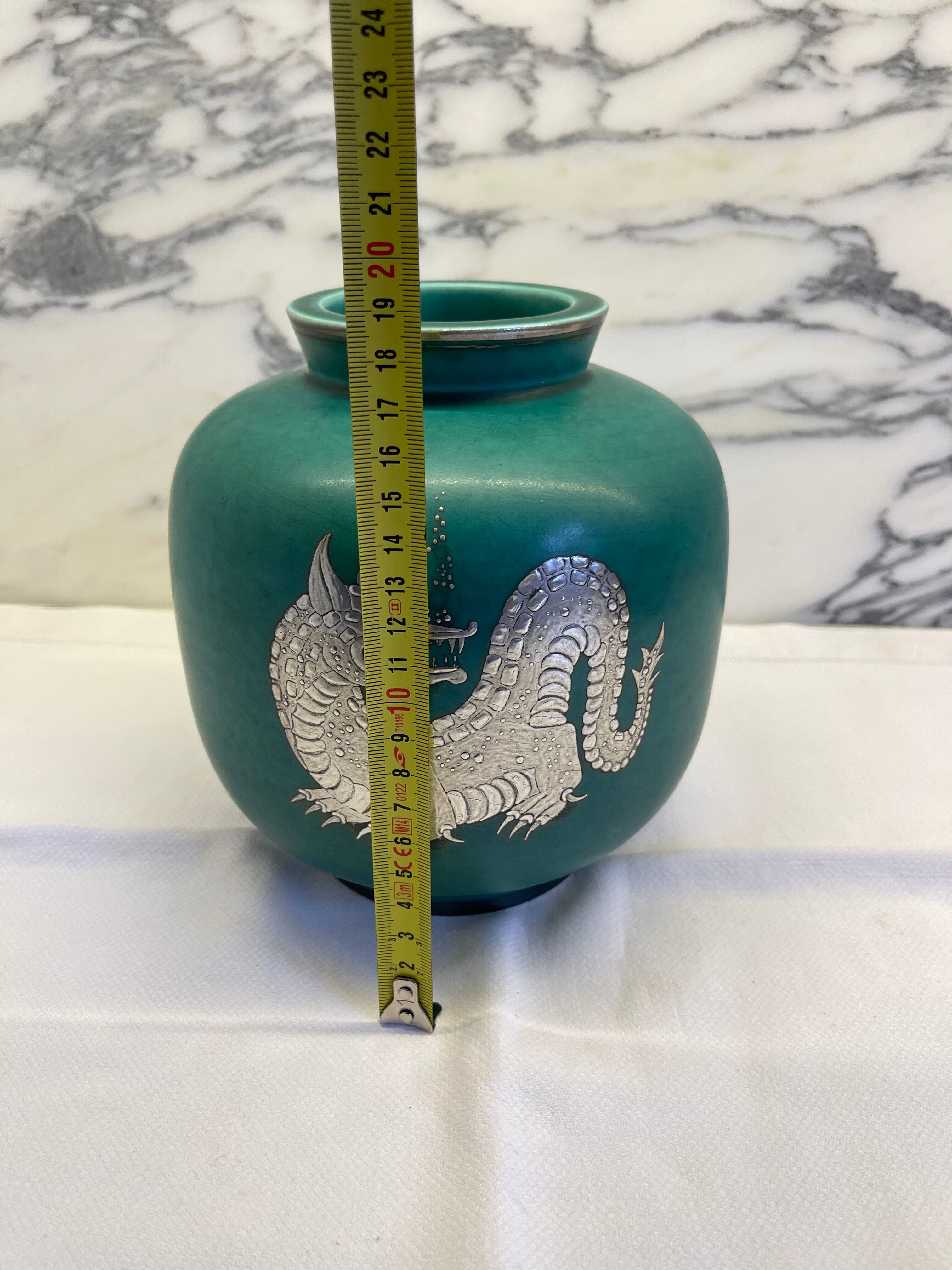 Gustavsberg Argenta Wilhelm Kage vase