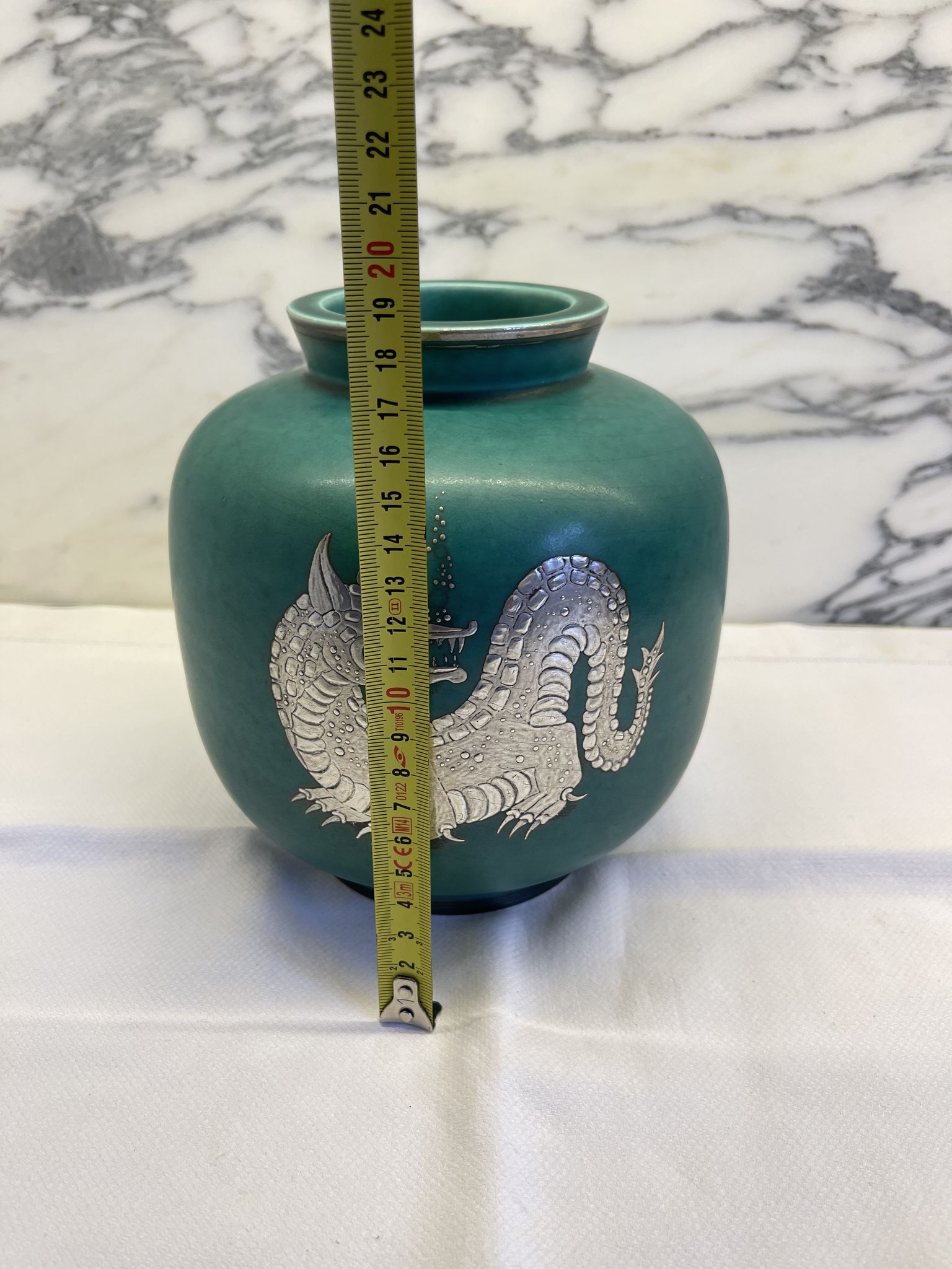 Gustavsberg Argenta Wilhelm Kage vase