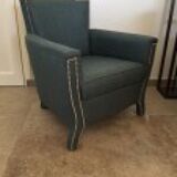 Set of 4 1920 style armchairs