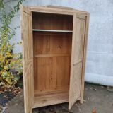 Wardrobe, in natural wood