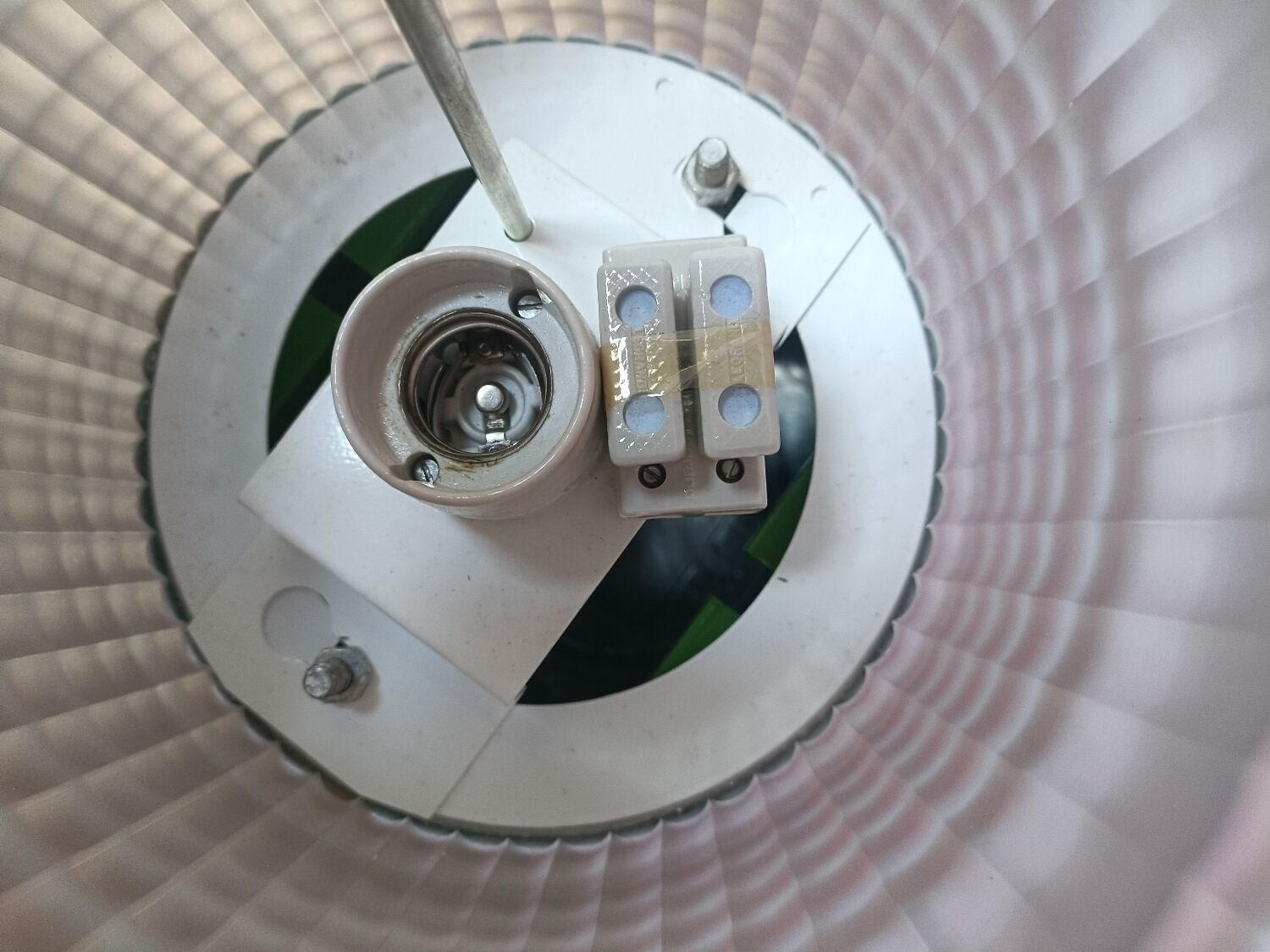Holophane outdoor lighting terminal 4655 FC, 70s
