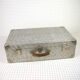 Metal case and leather handle