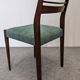 Set of 4 Scandinavian teak chairs, Denmark circa 1960.