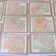 Plan de Paris - 27 frames or under glasses - Vintage - 50s - décor