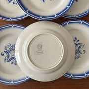 Lot d’assiettes à dessert Digoin Sarreguemines canebiere • Vaisselle v