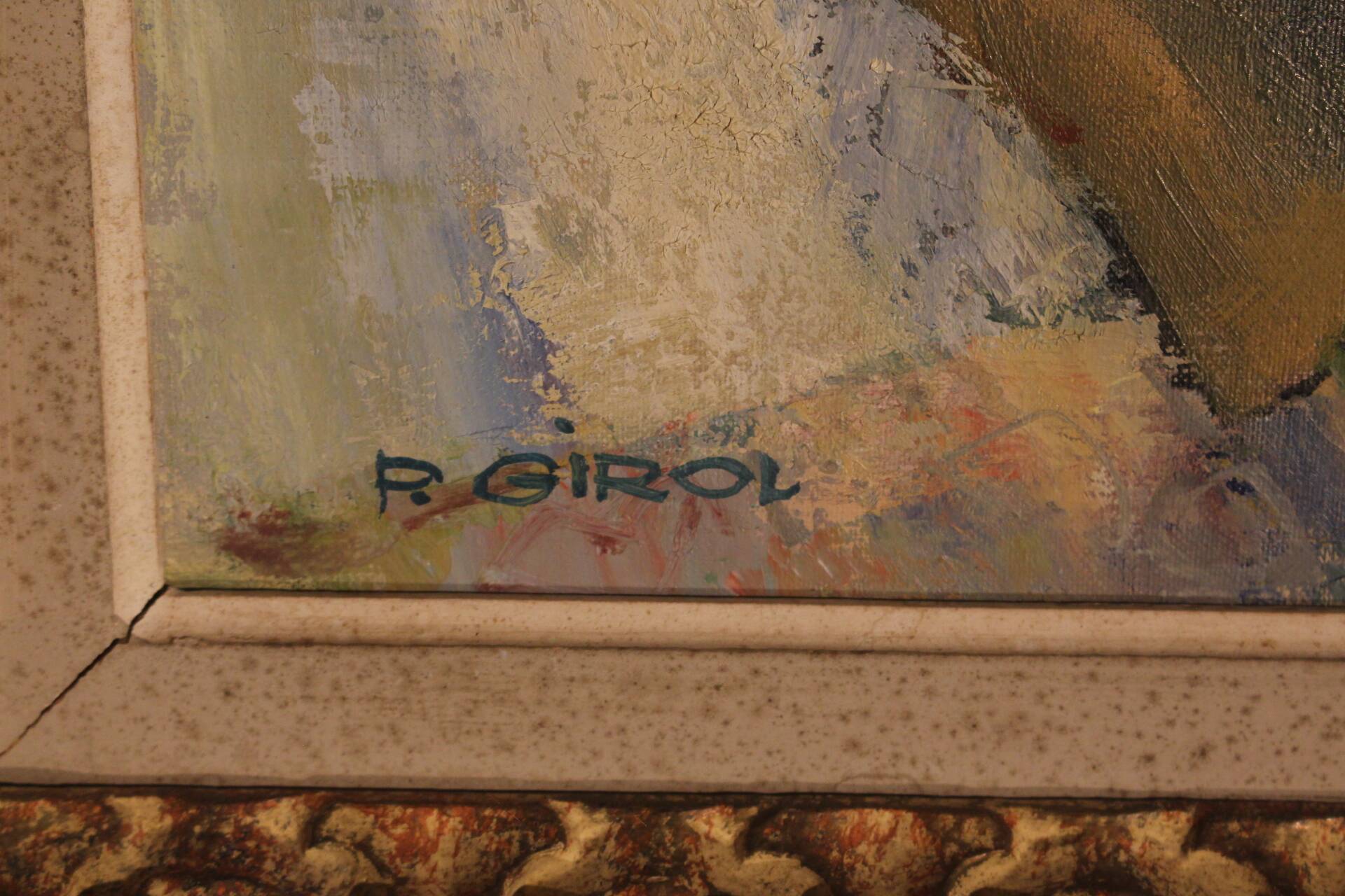 Painting by P. Girol