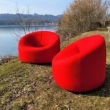 Pierre Paulin for Ligne-Roset Pumpkin armchairs