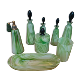 30s blown glass toiletries