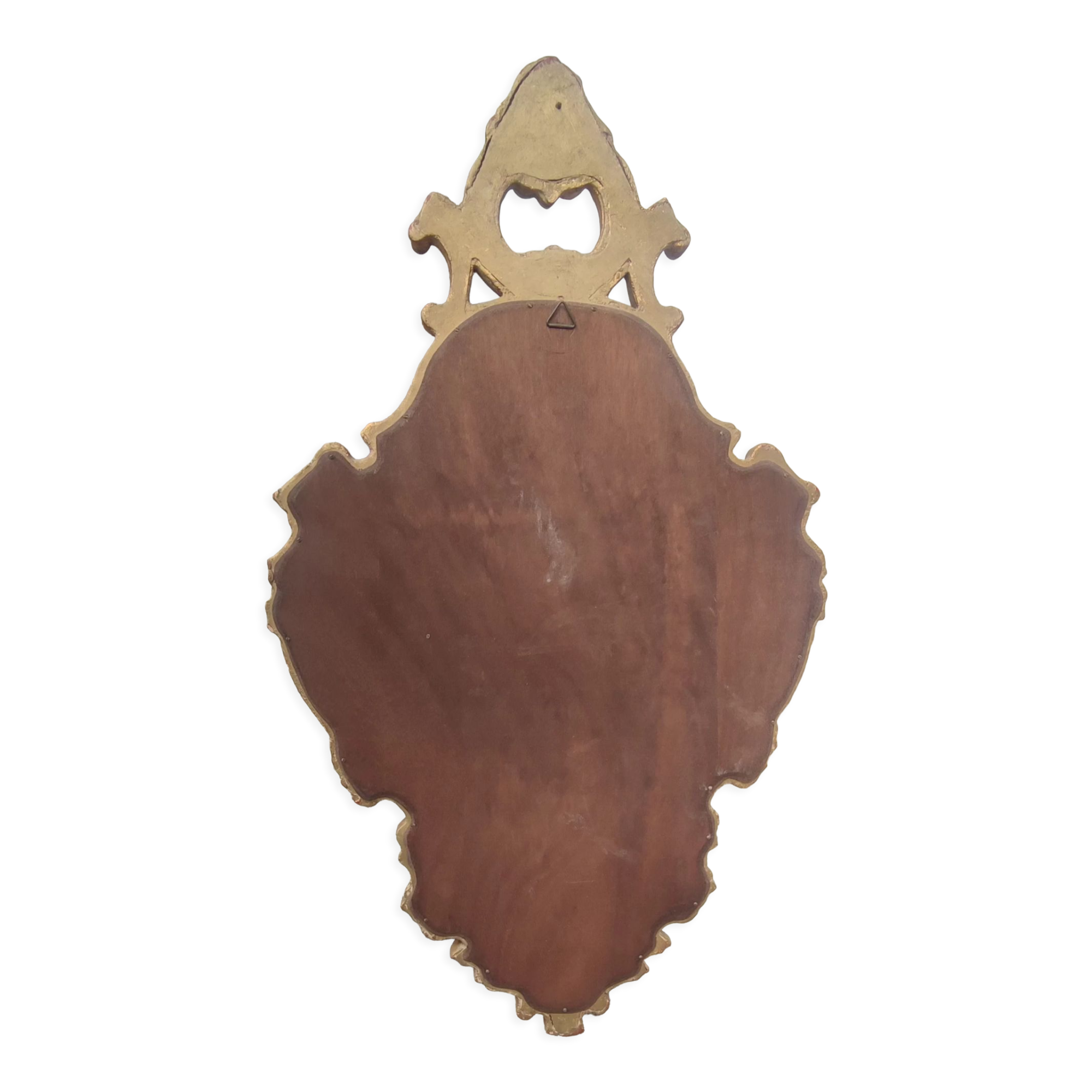 Old gilded mirror Louis XV style