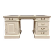 Bureau Chesterfield classique crème anglais