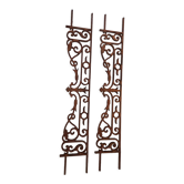 Cast iron balconies